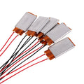 Color: Red - 220V/12V 80-220 Degrees Celsius PTC Heaters Heating Element Hair Dryer Accessories Curlers Heater Poultry Incubator 1 Pc