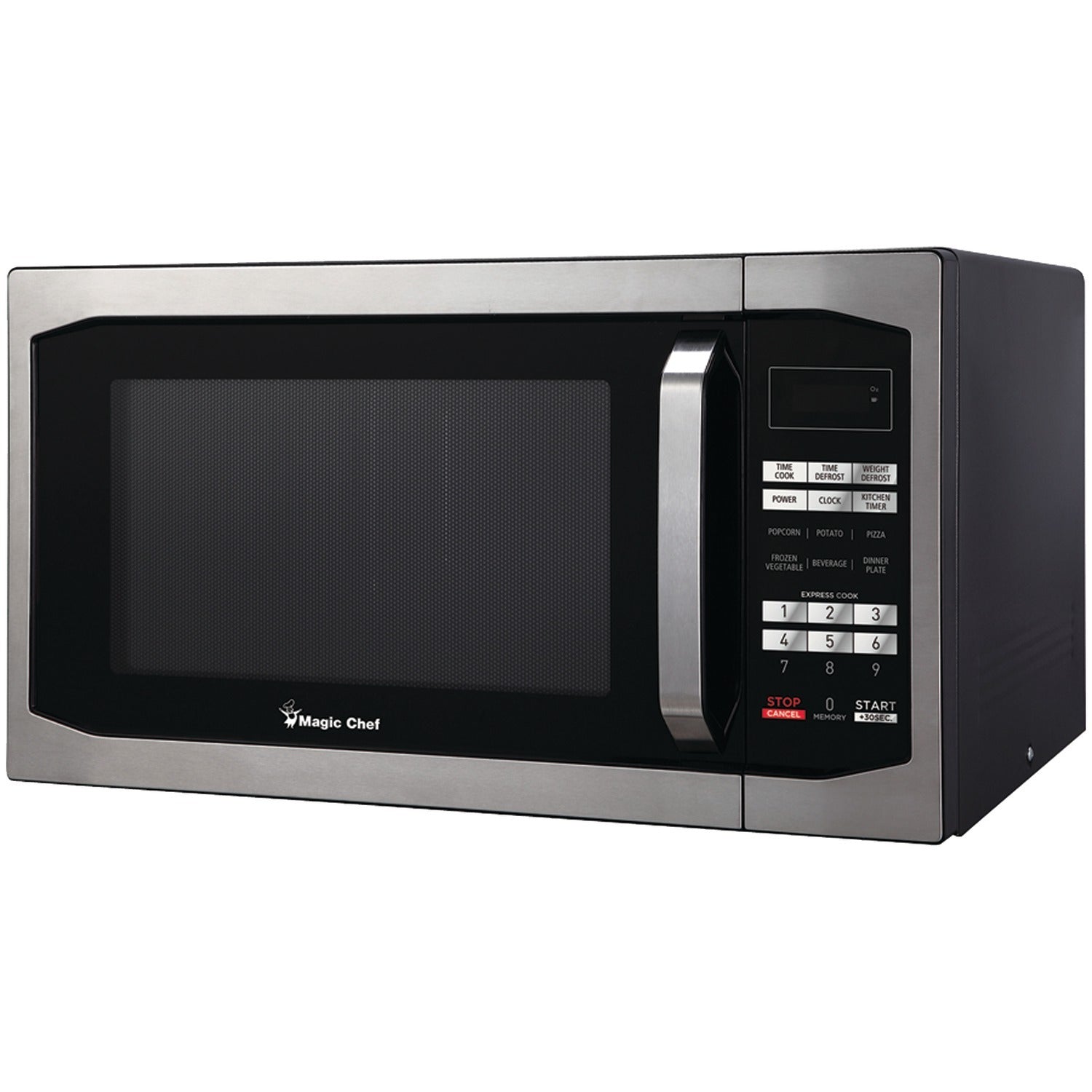 Magic Chef MCM1611ST 1.6 Cubic-ft Countertop Microwave (Stainless Steel)