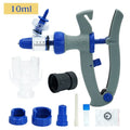 Color: Red - 1-10ml Automatic Veterinary Continuous Syringe Animal Injection Adjustable Vaccine for Livestock Pig Cattle Sheep Chicken