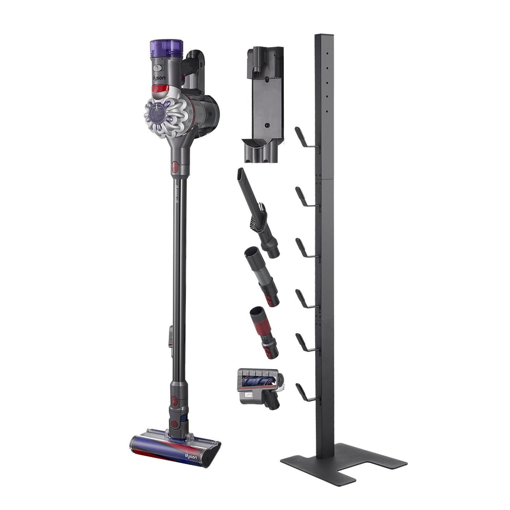 Vacuum Stand, Compatible With Dyson V6 V7 V8 V10 V11 V15, Stable Vacuum Stand Holder with 6 Hooks for Dyson DC30 DC31 DC34 DC35 DC58 DC59 DC62 D74 Cordless Upright Vacuum Cleaners & Accessories